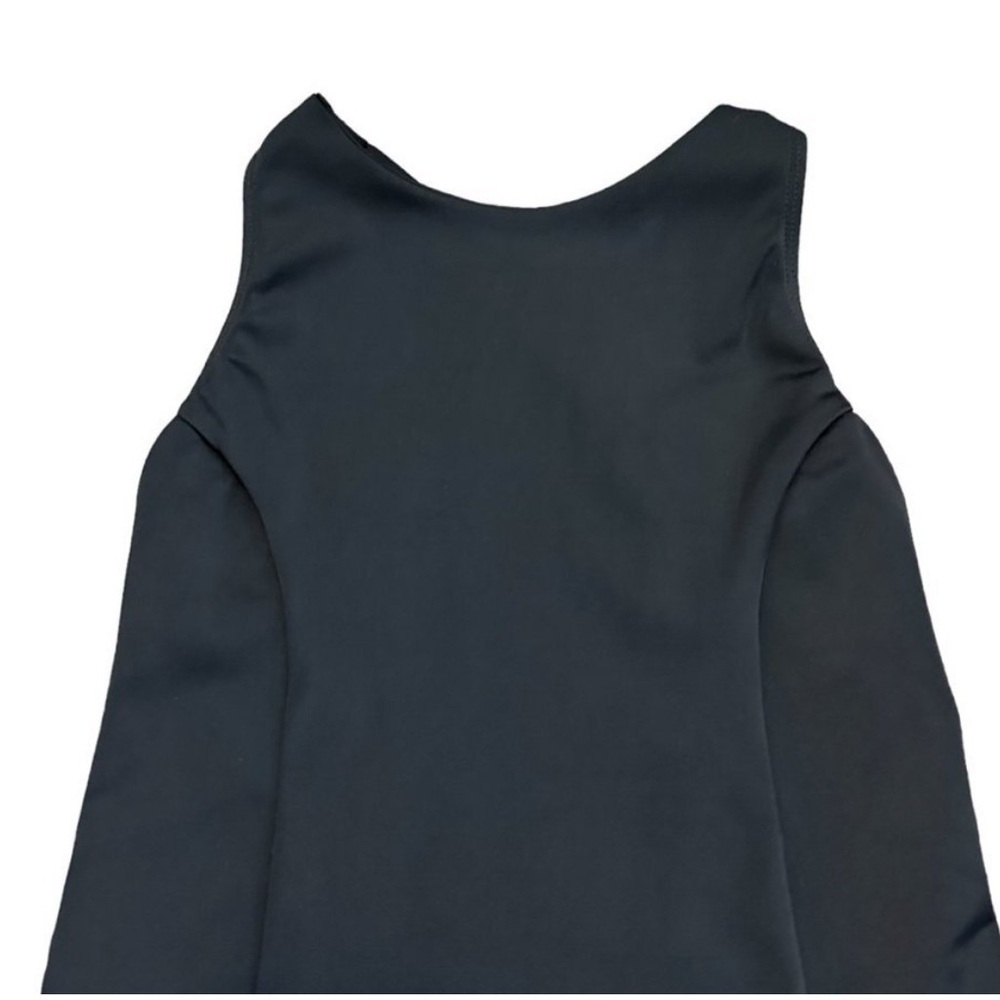 Makara Wear Ex-Libris One Piece Swimsuit Black Open-Back Size Large Women's - Picture 2 of 11